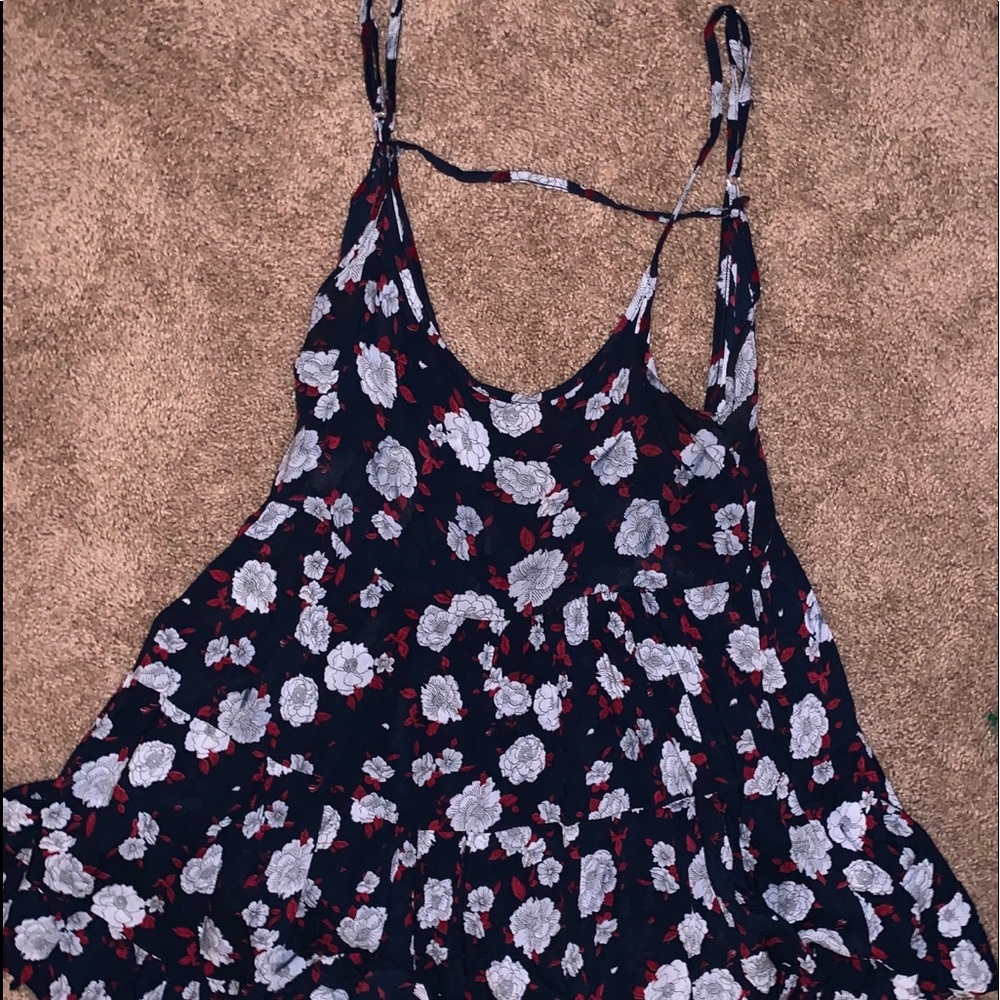 Flowy flowery tank top